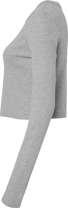 Actual product image Bella Canvas Womens/Ladies Long-Sleeved Crop Top (42)