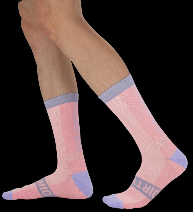 Actual product image Dirtysox Running Merino - Pro - Arrows - Rose (40 - 43)