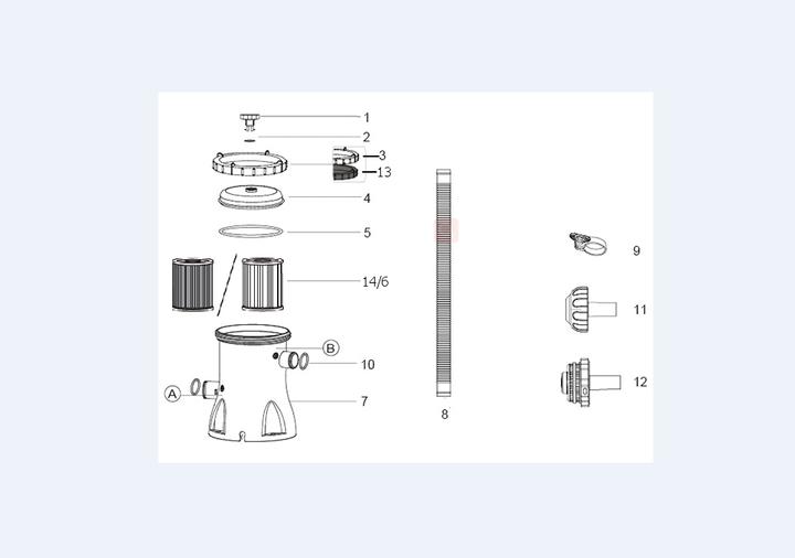 Actual product image Bestway Fast Set Pool Set (Ø 366 x 76 cm)