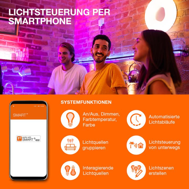 Image du produit Ledvance Smart+ Wifi Filament Mini Bulb (E27, 4 W, 470 lm, 1 x, E)