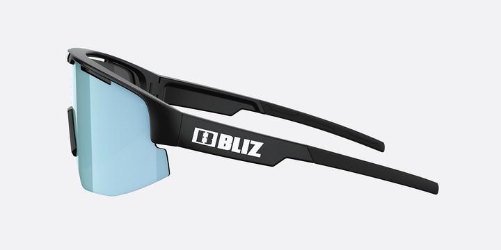 Actual product image Bliz Matrix Small (Mat Black, Smoke Ice Blue)
