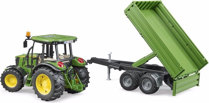 Produktbild Bruder BR John Deere 5115 M mit Bordwandanhänger