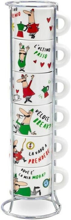 Immagine prodotto Bialetti Set di 6 tazze da caffè espresso (65 ml, 6 x)