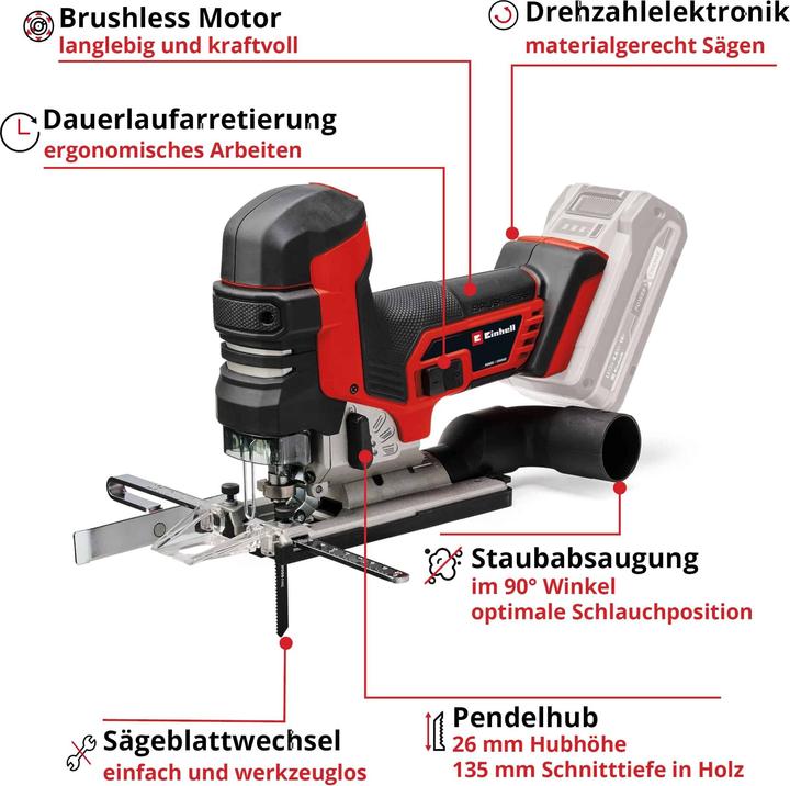 Produktbild Einhell TP-JST 18/135 Li BL
