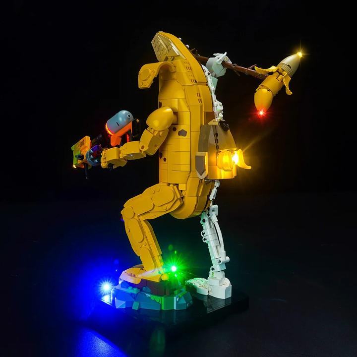 Actual product image BrickBling LED Licht Set für LEGO Fortnite: Knochen-Schali (77072)