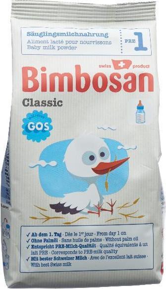 Immagine prodotto Bimbosan Classico 1 (400 g, dalla nascita)