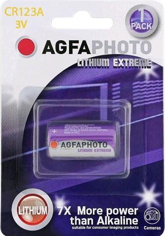 Produktbild AGFAPHOTO Lithium CR 123 A (1 Stk., CR123A, 1300 mAh)