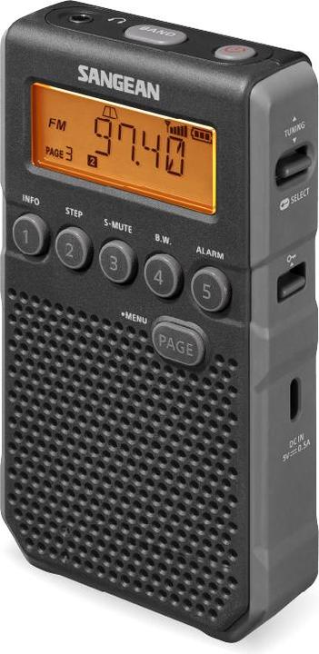 Sangean DT-800 +BATT black (AM, FM)