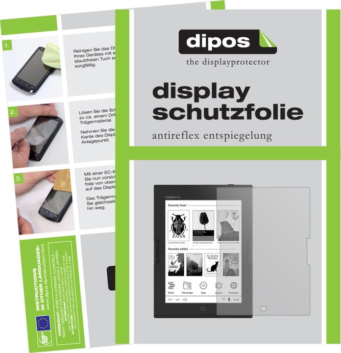 Immagine prodotto Dipos Pellicola Protettiva Antiriflesso (2 Pezzo/i, eReader Pro HD)