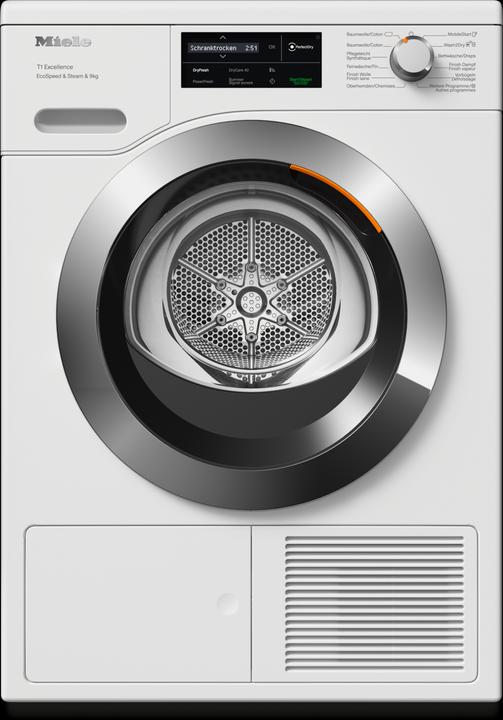 Miele TEL700-85 CH EcoSp&Steam&9kg (9 kg, Gauche, Fiche CH)