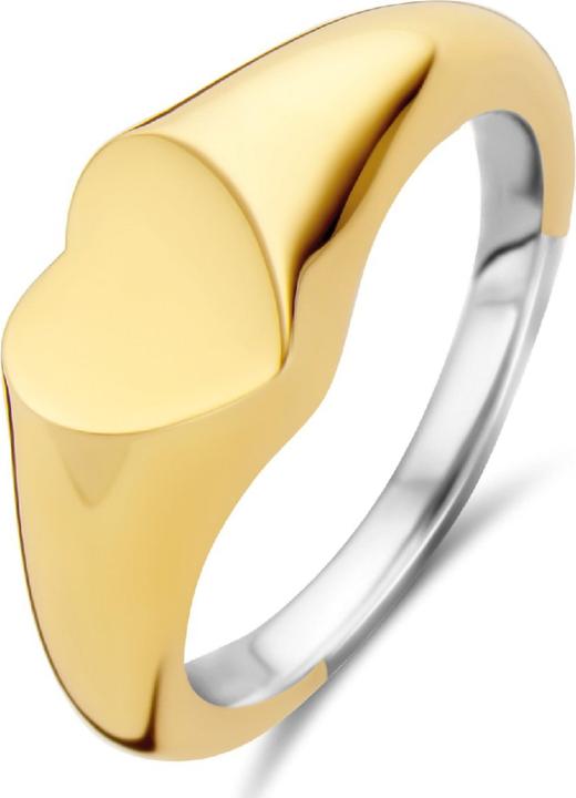 Ti Sento Milano Ring herzförmig vergoldet 12221SY (56, 925 Silber)