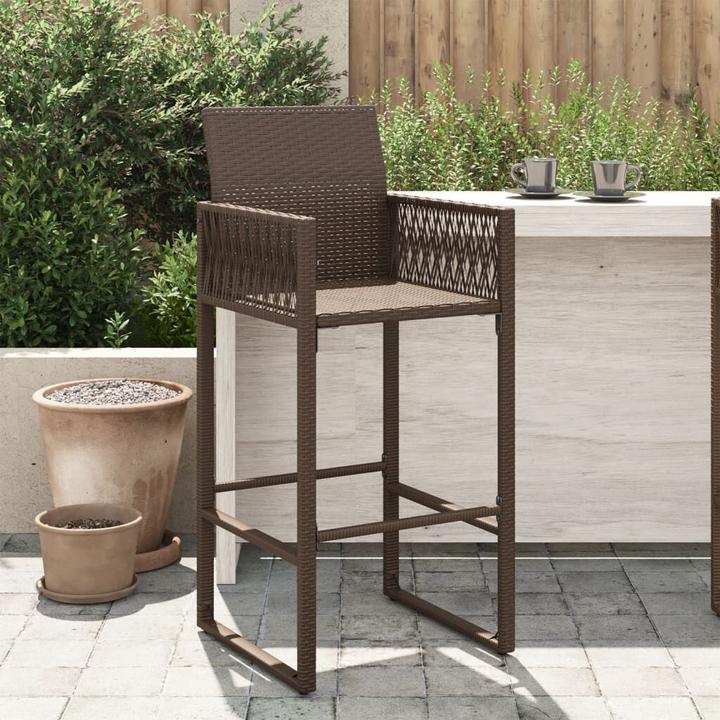 VidaXL Garden bar stool 2 pcs.