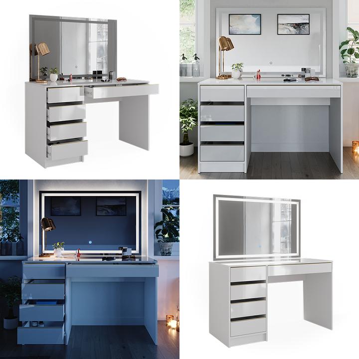Image du produit Vicco Sherry avec éclairage (120 x 75 x 55 cm)