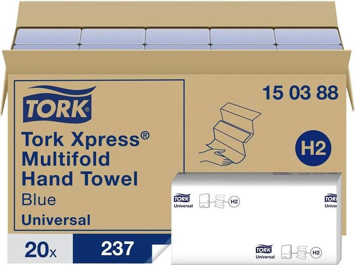 Produktbild Tork sal Multifold Papierhandtücher, 2 lagig (237 x)