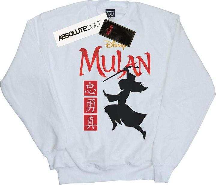 Disney Mulan Movie Warrior Silhouette Sweatshirt (XL)