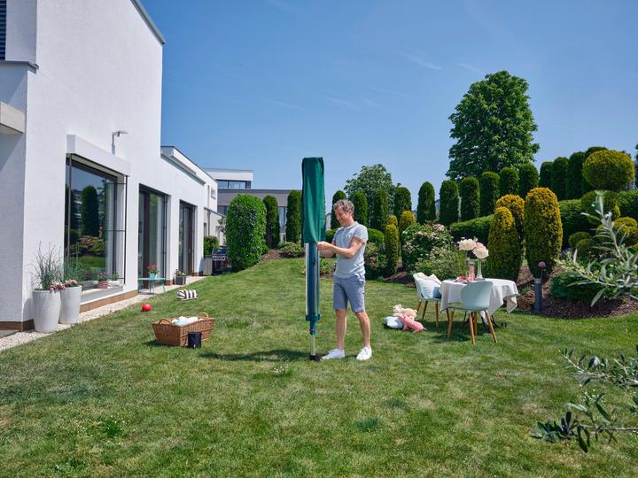 Produktbild Leifheit Wäscheschirm Linomatic 600 Deluxe Cover (60 m)