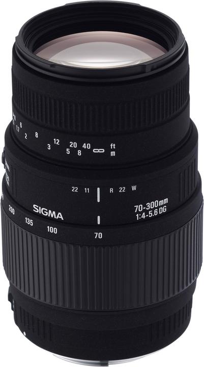 Produktbild Sigma 70-300mm, f/4.0-5.6 DG Macro, Canon (Canon EF-S, APS-C / DX)