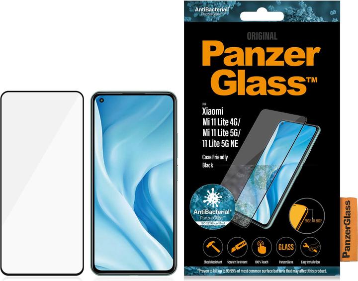 Produktbild PanzerGlass 8042 Mobiltelefon-Bildschirmschutzfolie Xiaomi (1 Stück, Xiaomi Mi 11 Lite 5G)