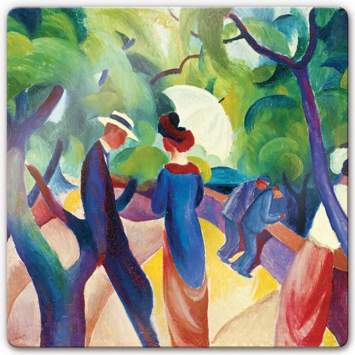 Image du produit Trenddeko Macke - Promenade (30 x 30 cm)
