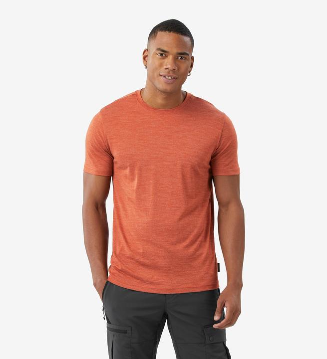 Forclaz Merinoshirt Herren kurzarm - Merino Fresh braun (XL)
