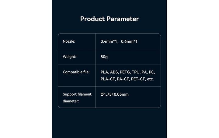 Produktbild Creality Heizelement Ender 3V3 SE Heizblocksatz (Düse)