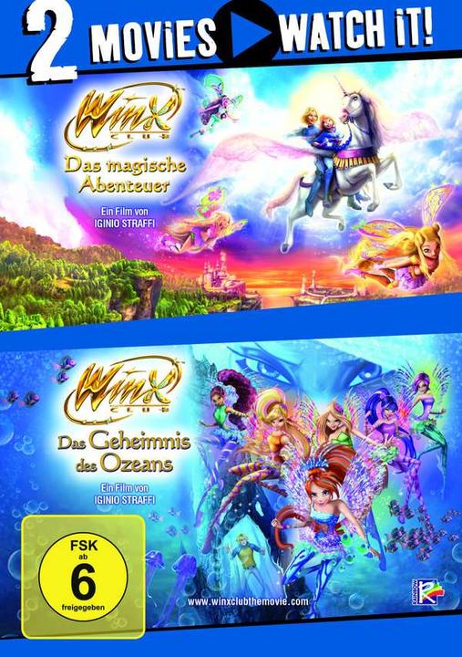Produktbild Winx Club - Das Magische Abenteuer & Das Geheimnis des Ozeans (DVD, 2016, Deutsch)