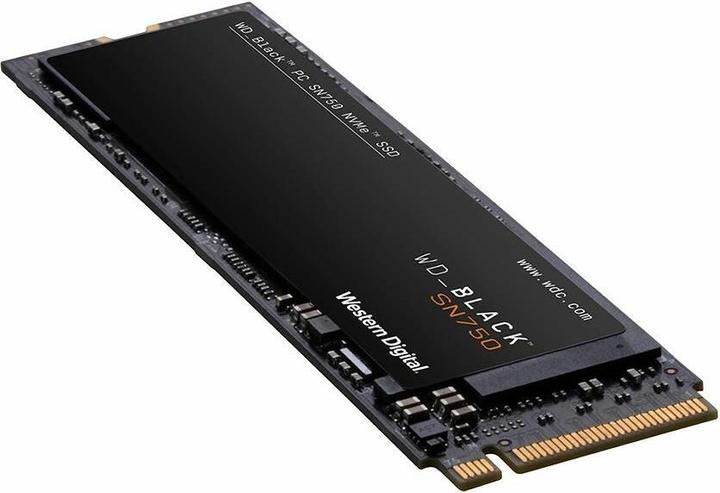 Actual product image WD Black SN750 Gaming - with heatsink (500 GB, M.2 2280)