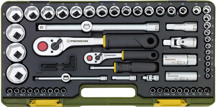 Produktbild Proxxon Steckschlüsselsatz metrisch 1/ (2.1/16")