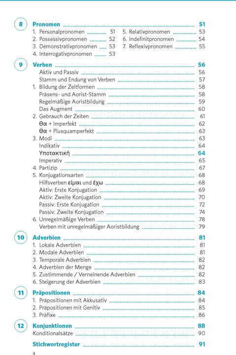 Produktbild Grammatik kurz & bündig Griechisch (Deutsch, Griechisch, 2020)