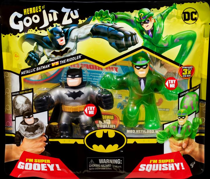 Actual product image Moose Goo Jit Too - DC Two Pack - Series 3 - Batman VS Riddler (41228)