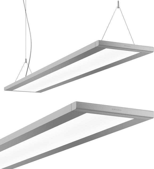 Trilux Hanging. LuceoS H2-L CDP sil 7017951 6200lm 4K D/I DALI Microprismatic UGR16 (5400 lm)
