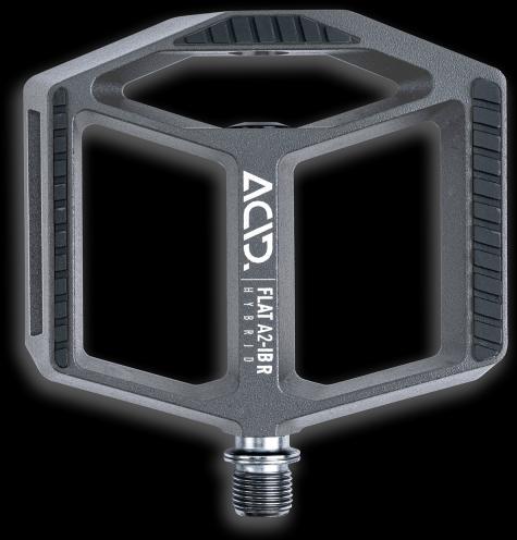 Produktbild ACID Pedale FLAT A2-IB Hybrid R grey