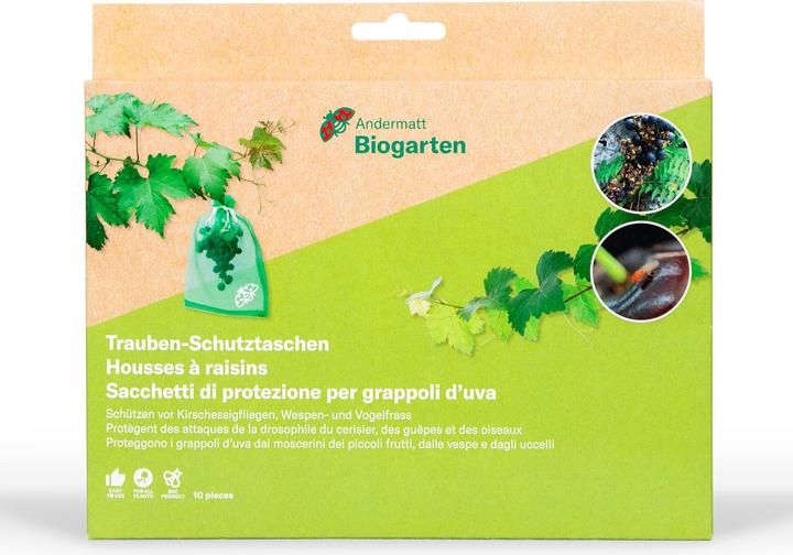 Andermatt Biogarten Traubenschutztaschen