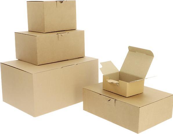 Actual product image Ratioform Quick box, brown, pack of 20, internal dimensions 346 x 243 x 39 mm. (20 x)