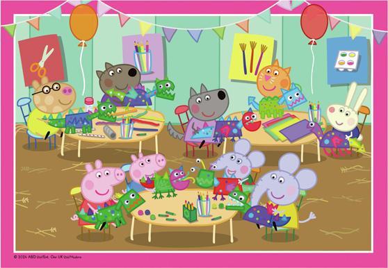Produktbild Ravensburger Kinderpuzzle 12004017 - Zeit zu feiern! - 2x12 Teile Peppa Pig Puzzle für Kinder ab 3 (12 Teile)