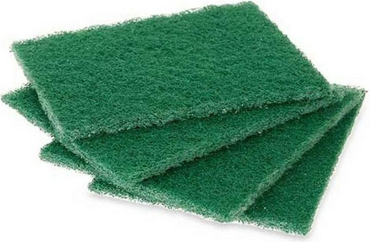 Produktbild Natec Scheuerschwämme-Set grün Abrasive Faser 11,3 X 15,7 X 0,5 cm (22 Stück) (22 Stk.)