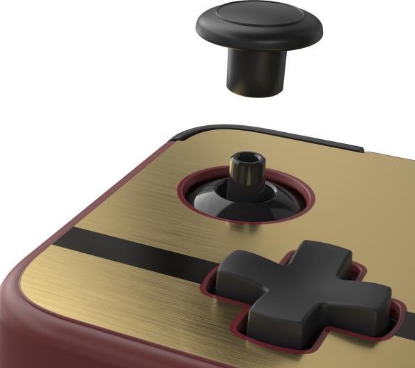Actual product image CRKD NEO S Retro Gold Edition (Switch, PC)