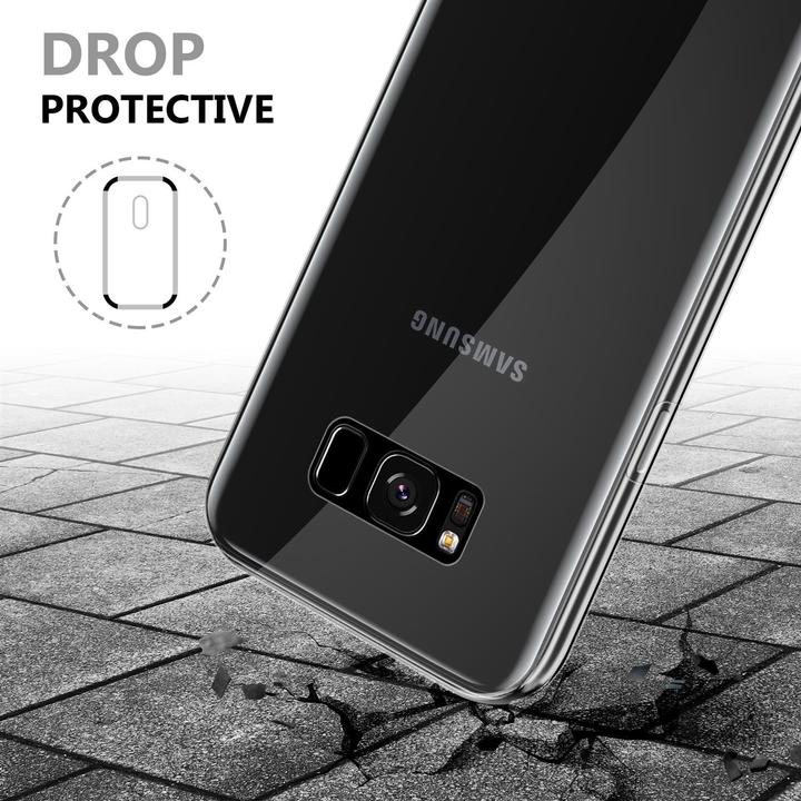 Immagine prodotto Cadorabo TPU 360 gradi di copertura del caso (Samsung Galaxy S8+)