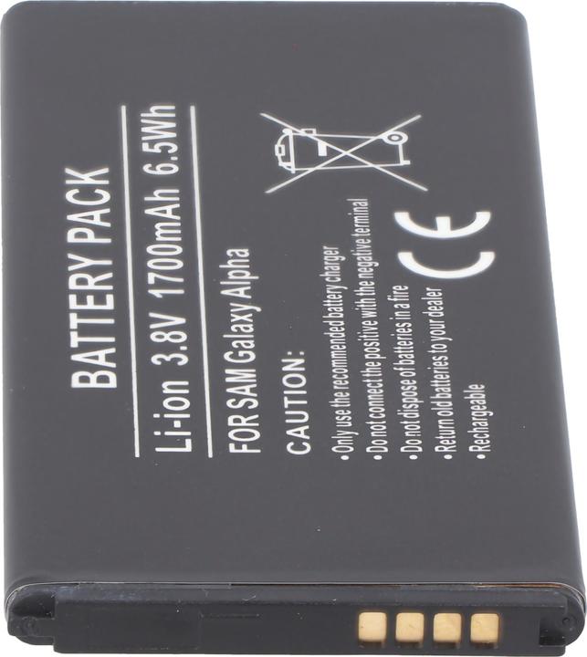 Image du produit AccuCell Akku Galaxy ALPHA EB-BG850G