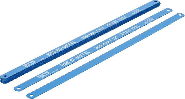 Produktbild BGS Metallsägeblätter HSS flexibel 13 x 300 mm 10-tlg.