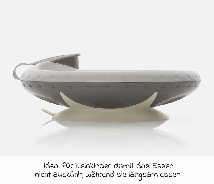 Produktbild Reer Kinderteller & Breischalen Warmhalteteller mit Saugnapf kein Verrutschen