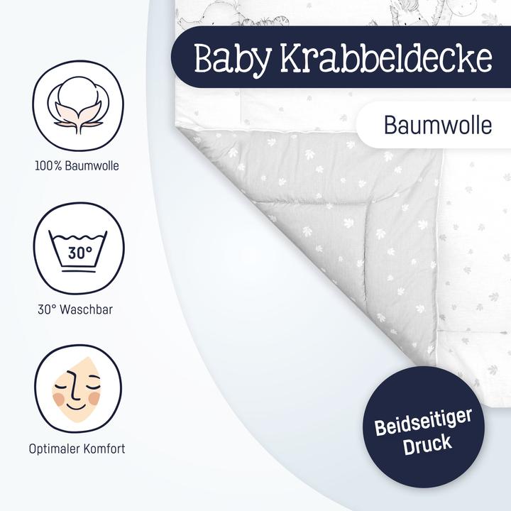 Productafbeelding Julius Zöllner Kruipdeken 95/135, Jungle bende