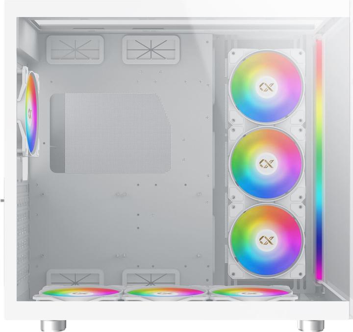 Image du produit Xigmatek Boitier Moyen Tour E-ATX Aqua Ultra RGB avec panneaux vitrés (Blanc) (ATX)