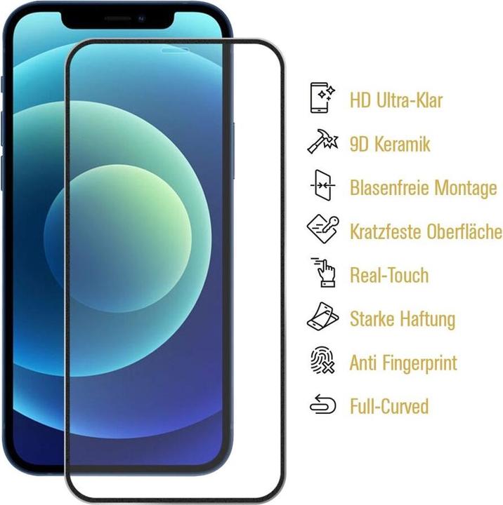 Produktbild Protectorking 3x Ceramic-Glass Full Cover HD Klar (3 Stück, Apple iPhone 11)