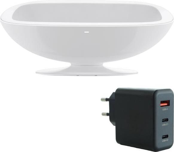 Produktbild Lava Music Ladestation Space Charger 38 weiss mit Netzteil