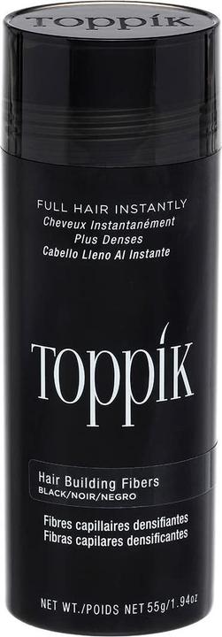 Produktbild Toppik Hair Building Fibers - Black 55 gr (Schwarz)