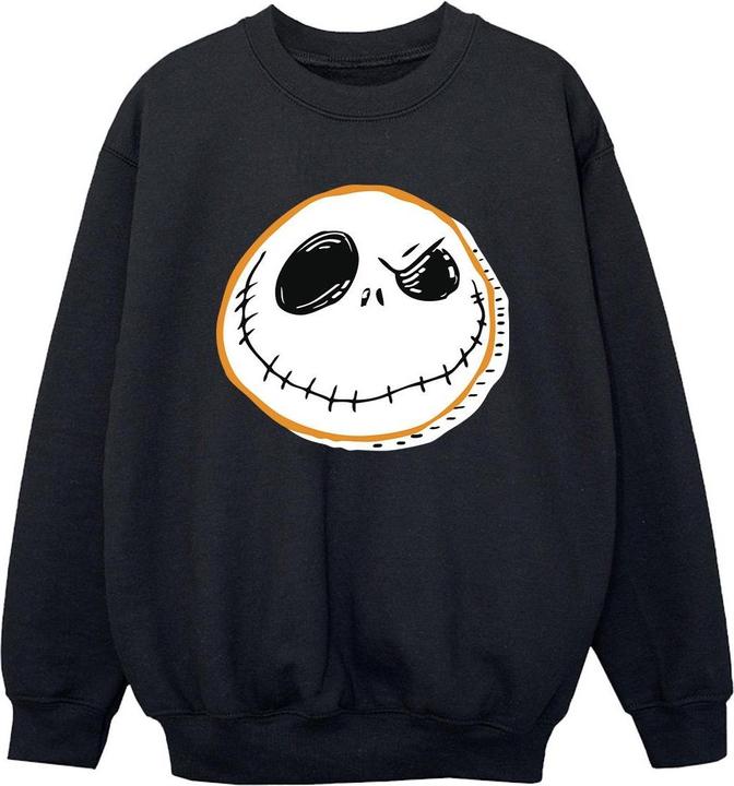 Disney The Nightmare Before Christmas Jack Face Sweatshirt Jungen