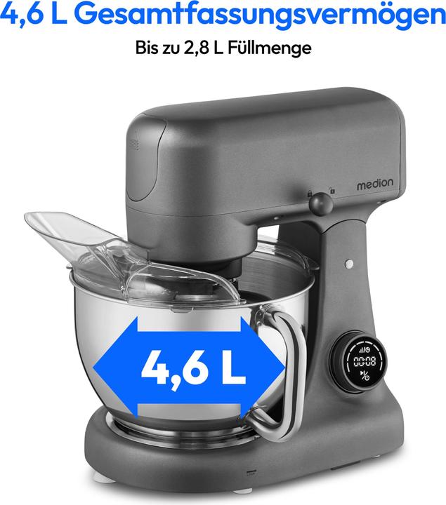 Image du produit Medion LIFE Robot de cuisine numérique MD12600 (800 W)