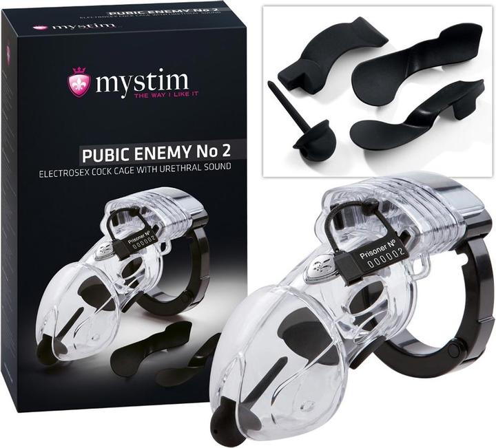 Actual product image Mystim Pubic Enemy No 2