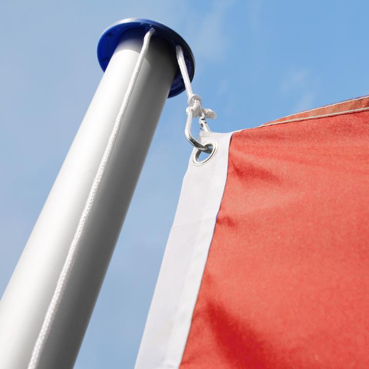 Produktbild tectake Aluminium Fahnenmast